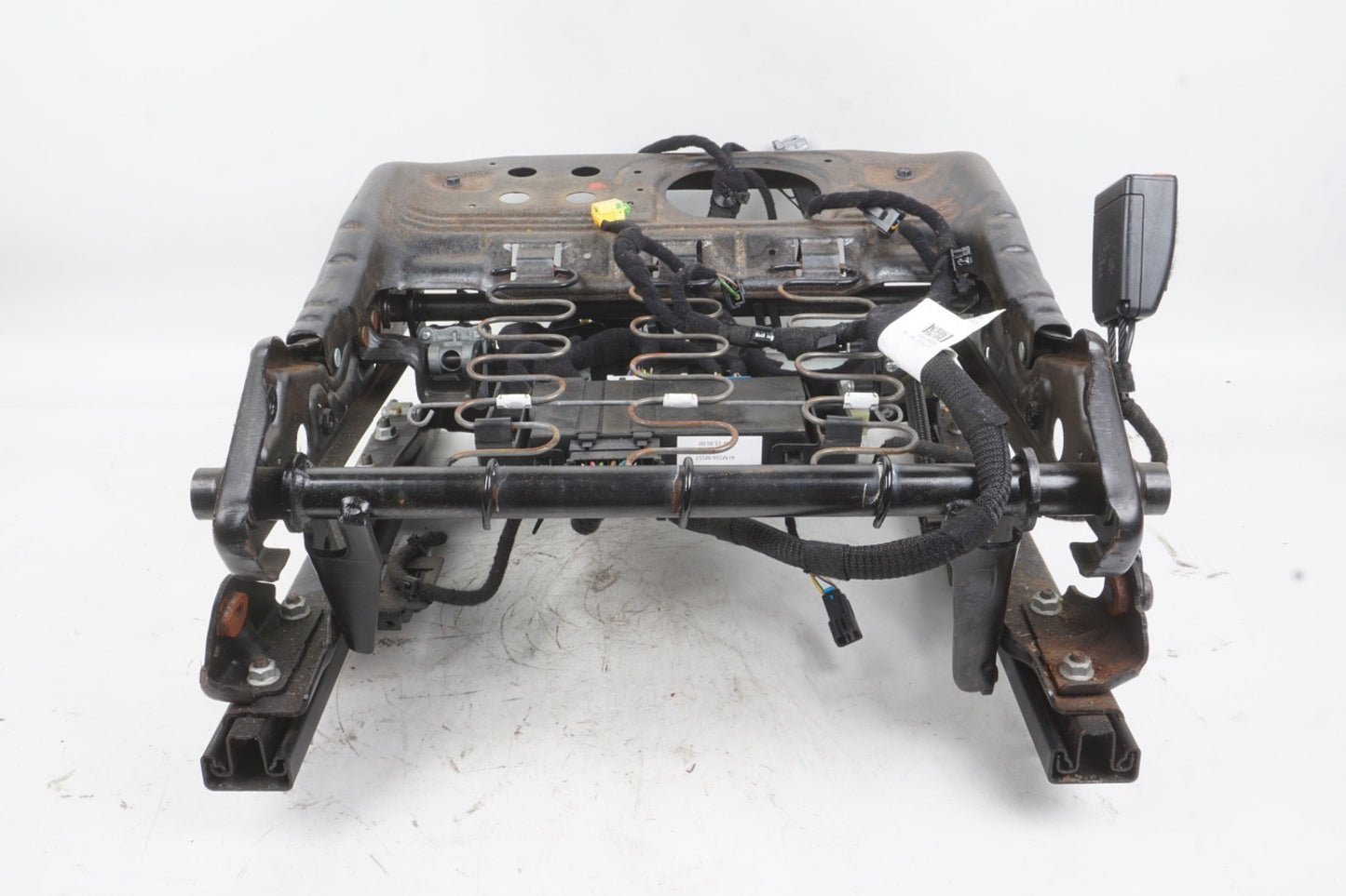 2014 - 2017 Maserati Ghibli Front Left Side Lower Seat Track Frame W/ Motors OEM