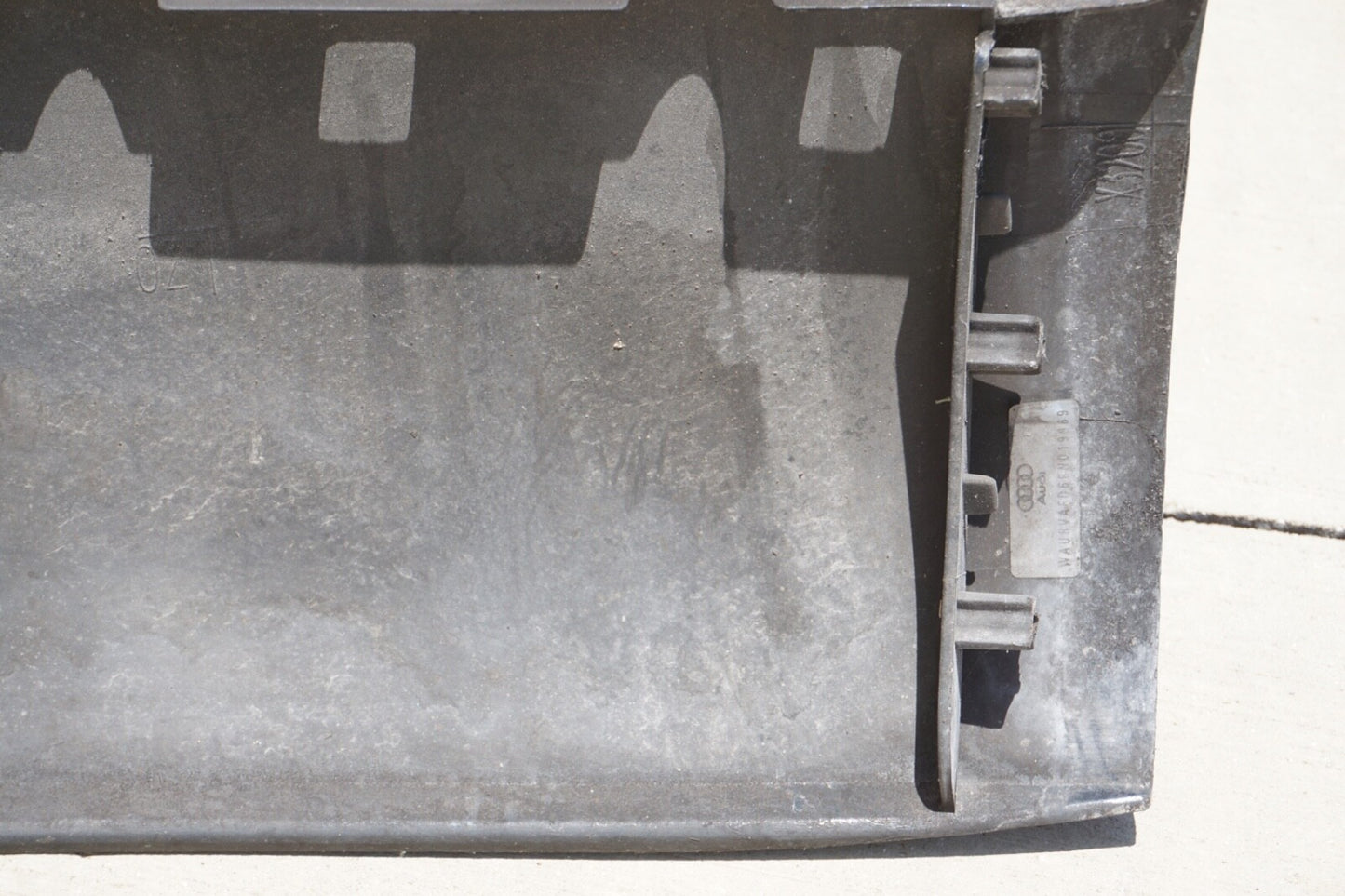 2011 - 2014 Audi A8 A8L Rear Bumper Cover Panel Blue