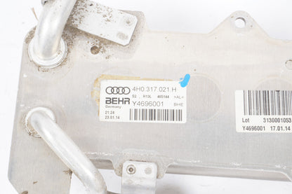 2012 - 2015 Audi A7 Transmission Oil Cooler  4H0317021H OEM