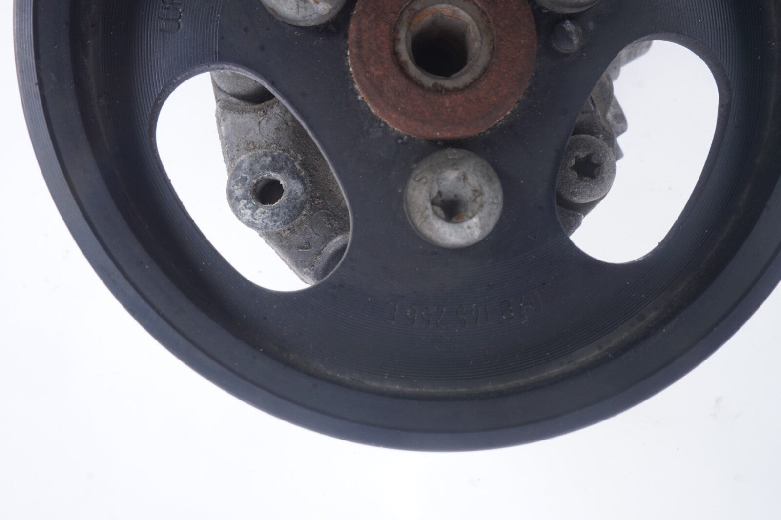 11-16 Porsche Cayenne 958 Power Steering Pump With Pulley 7P0422154 Oem