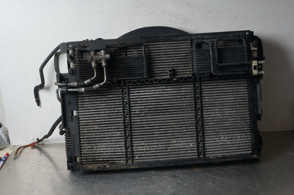 07-09 Mercedes W221 S550 CL550 Cooling Radiator A/C Condenser Oil Cooler Fan