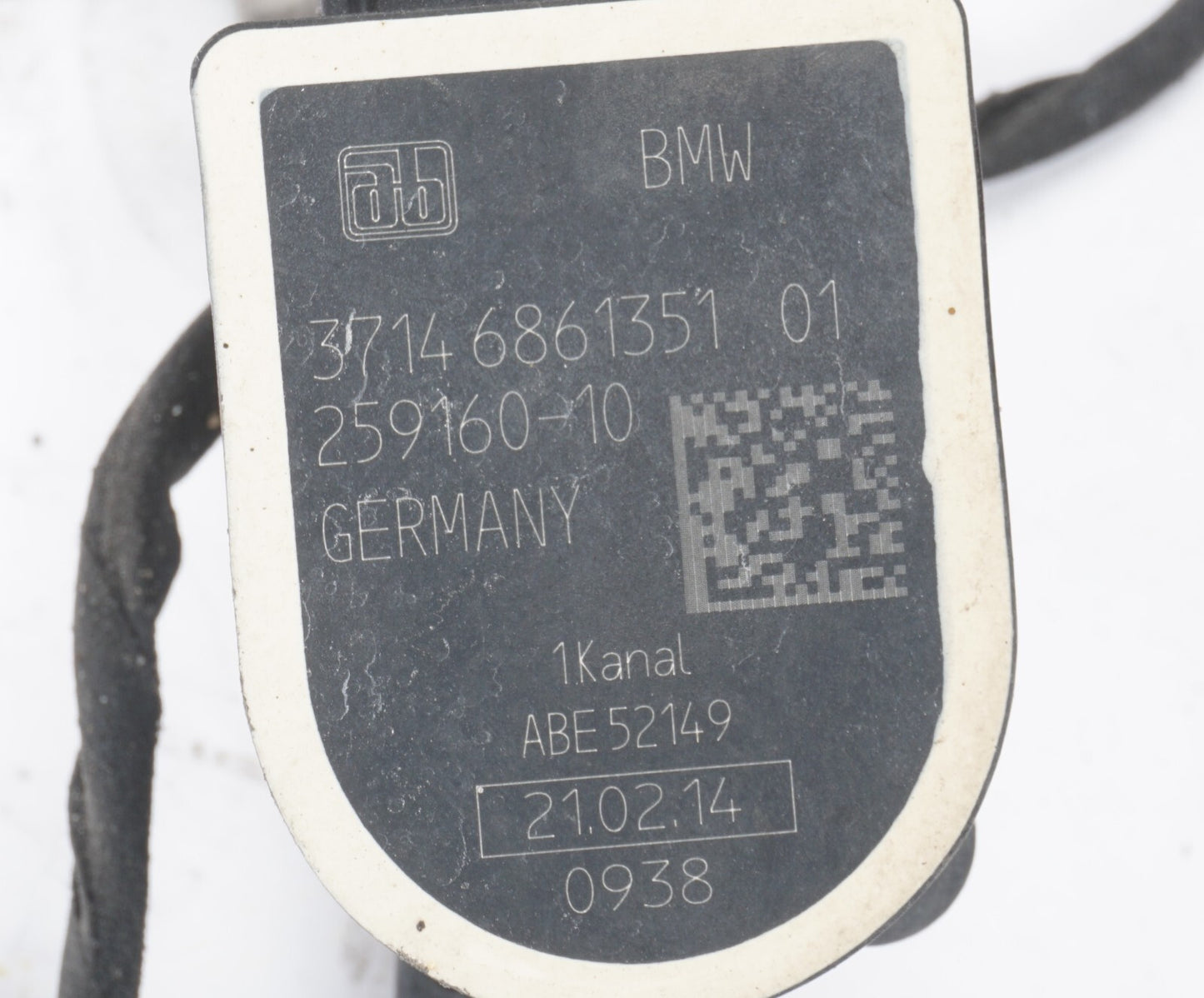13-18 BMW 650i 640i Rear Left Driver Suspension Height Level Sensor  OEM
