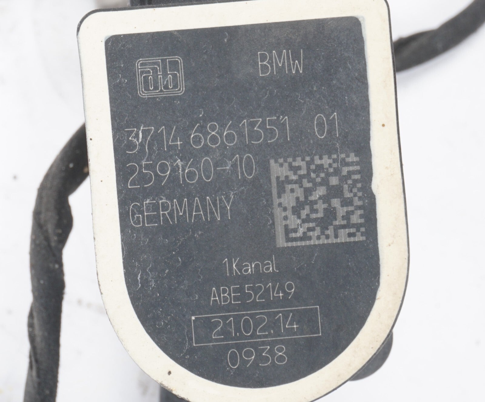 13-18 BMW 650i 640i Rear Left Driver Suspension Height Level Sensor  OEM