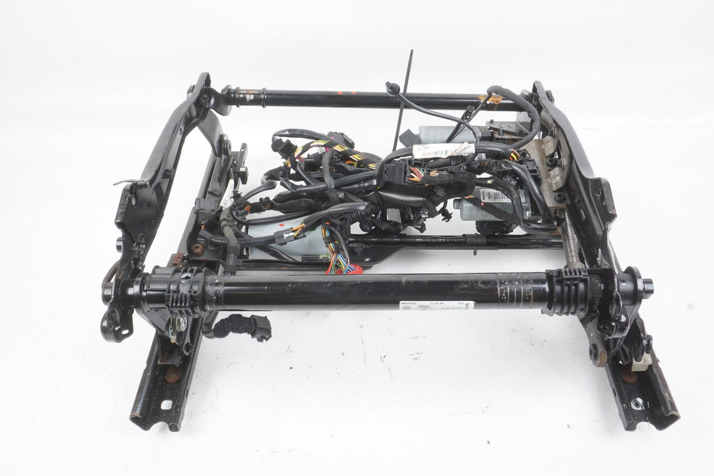 2011-2017 Audi A8 Front Right Passenger Seat Track Rail & Motors OEM