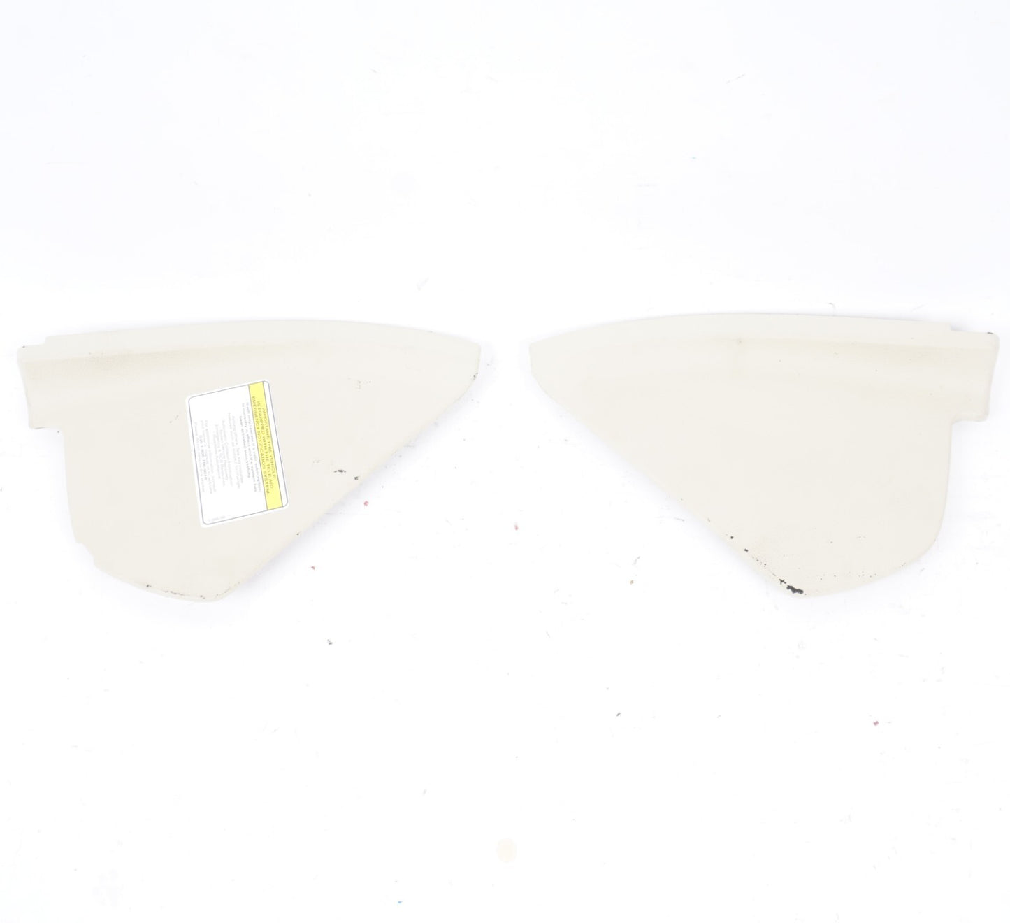 03-12 Mercedes R230 SL500 SL550 Dash End Cap Cover Trim Left & Right OEM