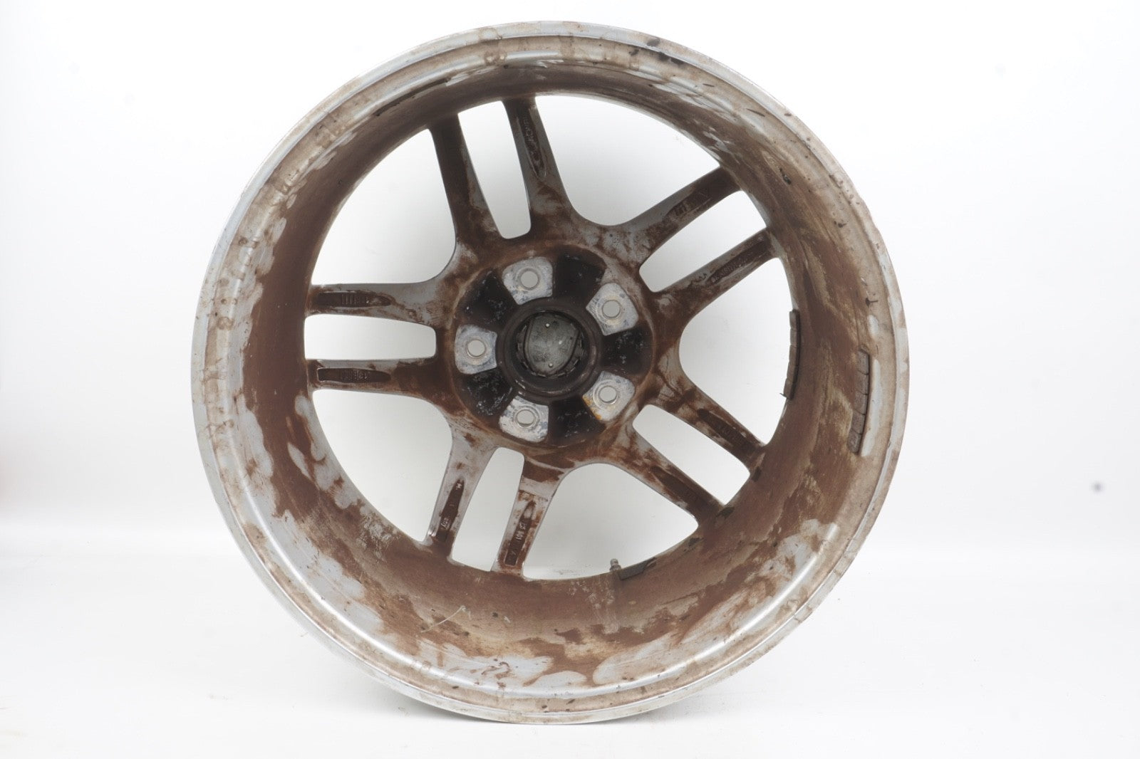 2011-2018 Porsche Cayenne 958 Turbo 8.5 X 19 19" Wheel Rim Silver 7P5601025A OEM