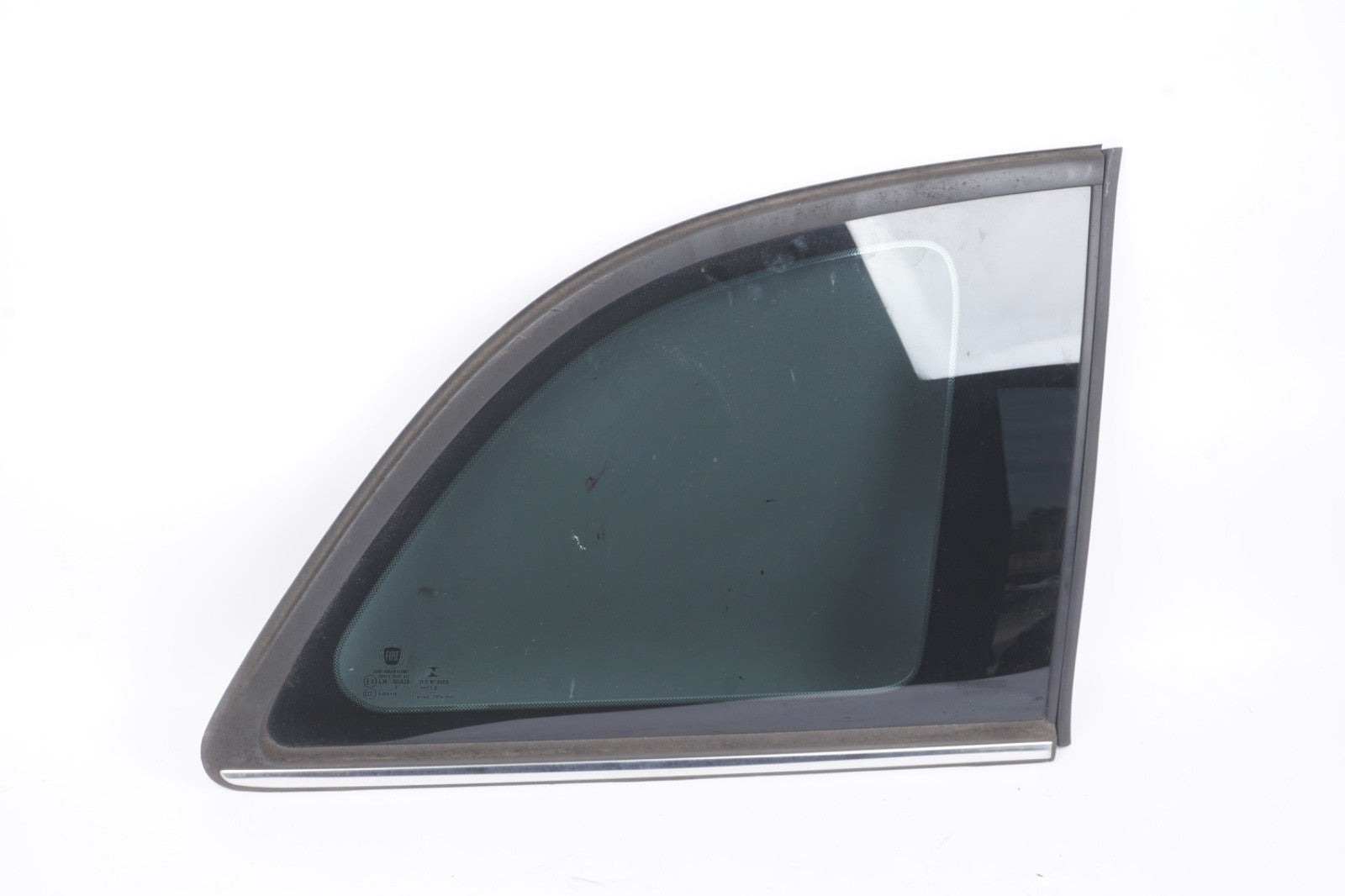 2012 - 2019 Fiat 500 Rear Quarter Window Glass Right Passenger Side OEM