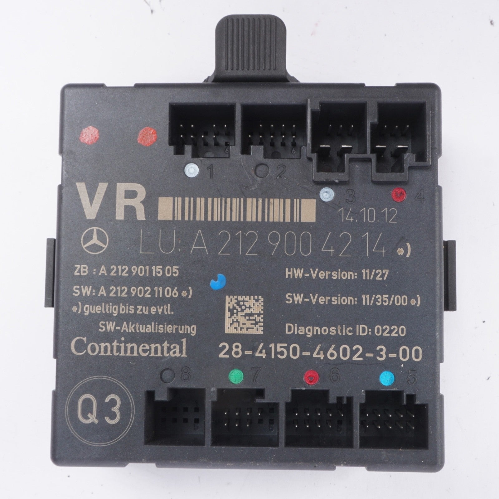 08-18 Mercedes W207 E350 SLK250 Front Right Side Door Control Module OEM