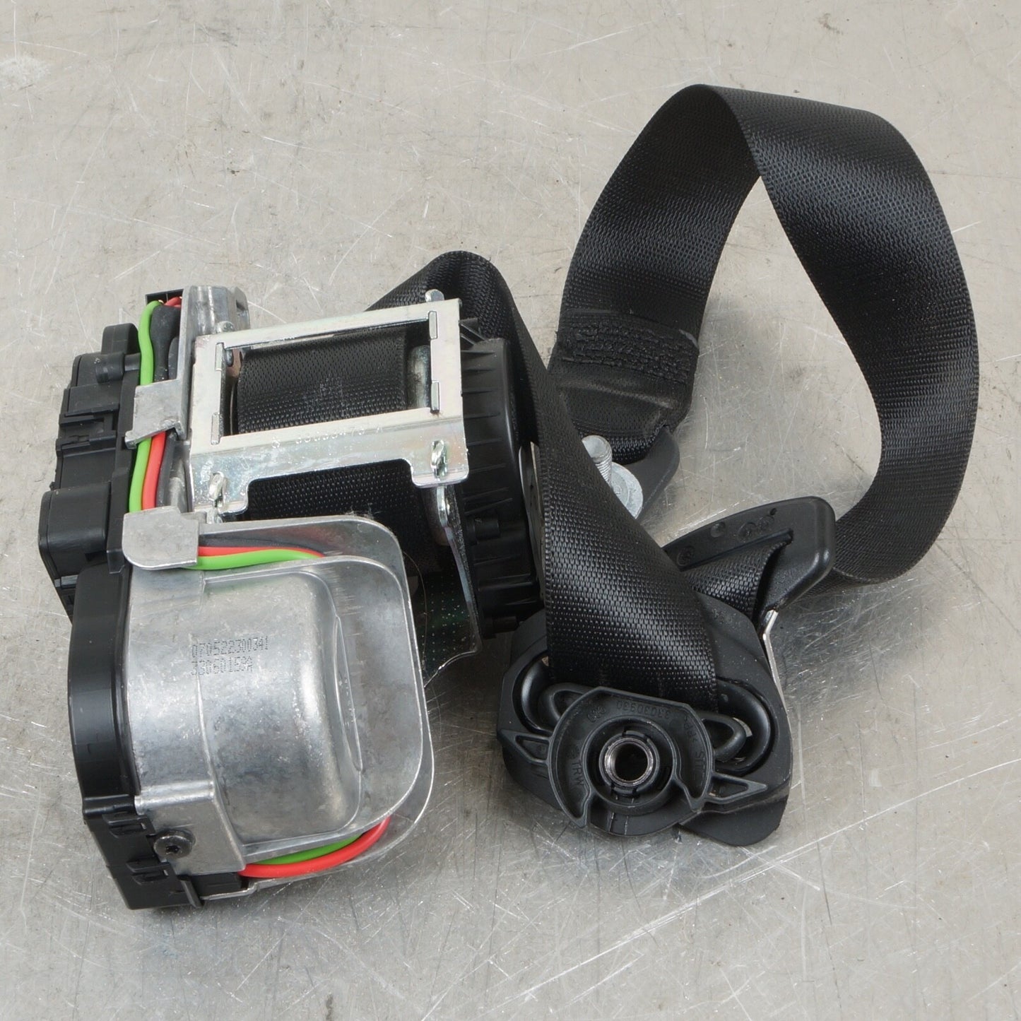 07-09 Mercedes W221 S550 S65 Front Left Seat Belt Seatbelt Retractor Assembly
