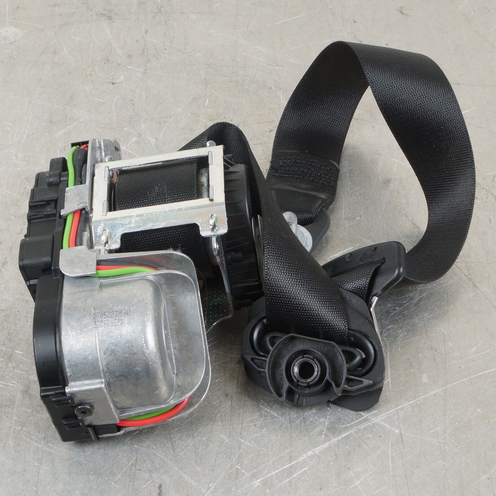 07-09 Mercedes W221 S550 S65 Front Left Seat Belt Seatbelt Retractor Assembly