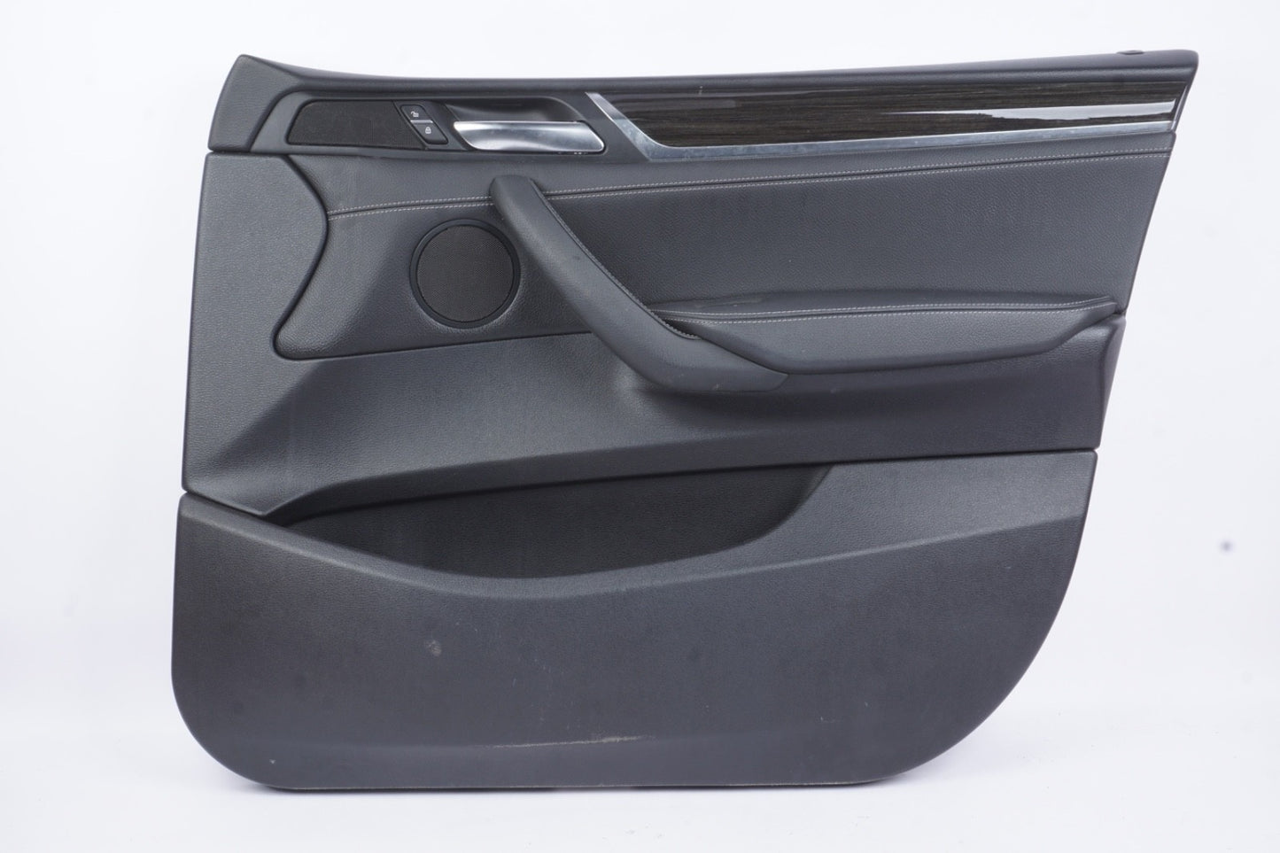 2011 - 2017 BMW X3 F25 Front Right Passenger Door Panel Leather Black OEM
