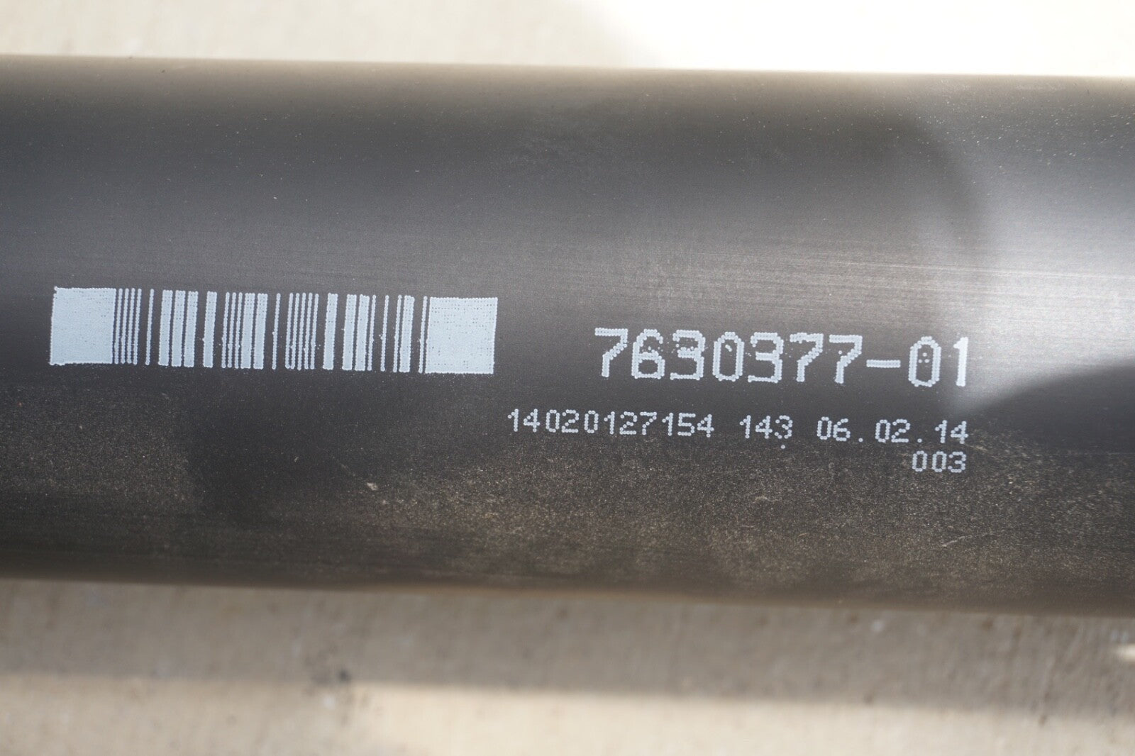 2013 - 2017 BMW F25 X3 2.0L Rear Automatic Drive Shaft 1321mm OEM 7630377