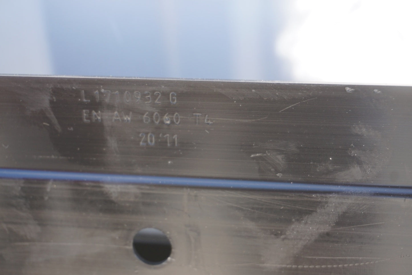 10-13 Mercedes W221 S550 S400 S350 Panoramic Sunroof Guide Rail Frame Track OEM