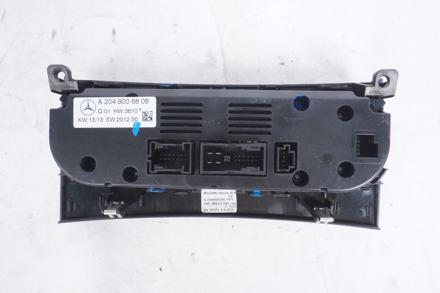 12-14 Mercedes C300 C350 W204 A/C Climate Temperature Heater Switch Control  OEM