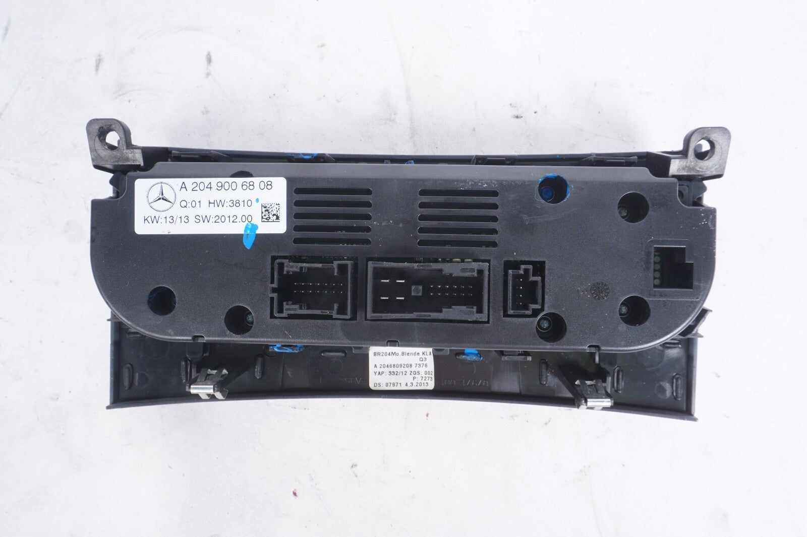 12-14 Mercedes C300 C350 W204 A/C Climate Temperature Heater Switch Control  OEM