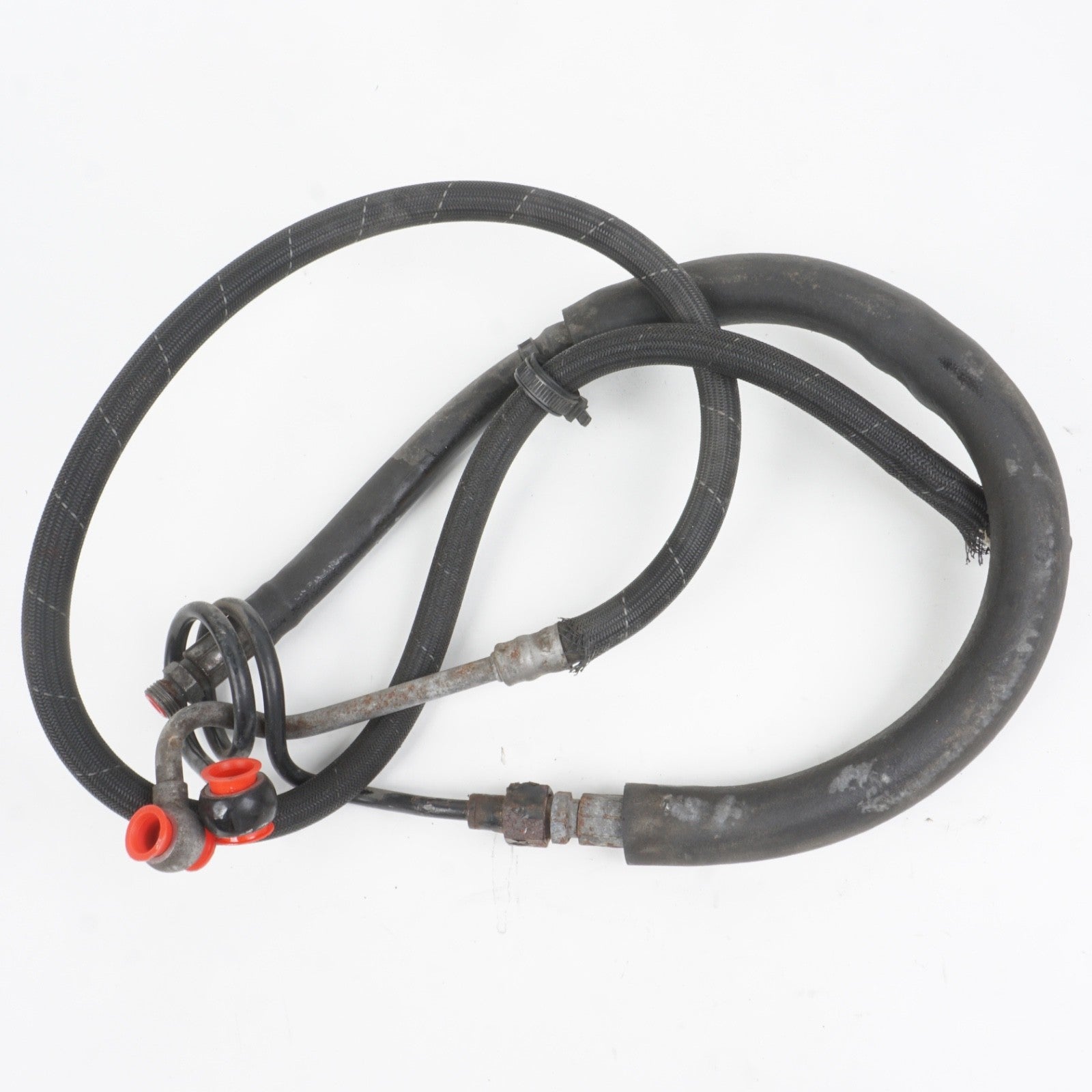 Audi 2004-2010 A8 Quattro Power Steering Return Line Hose Genuine 4E1422891