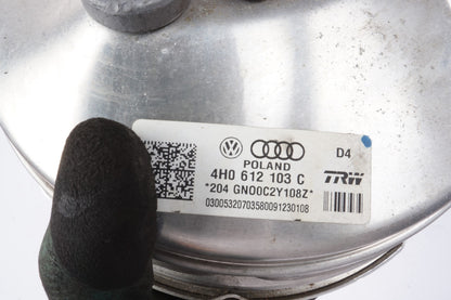 2011-2018 AUDI A8 D4 Power Brake Booster & Master Cylinder OEM