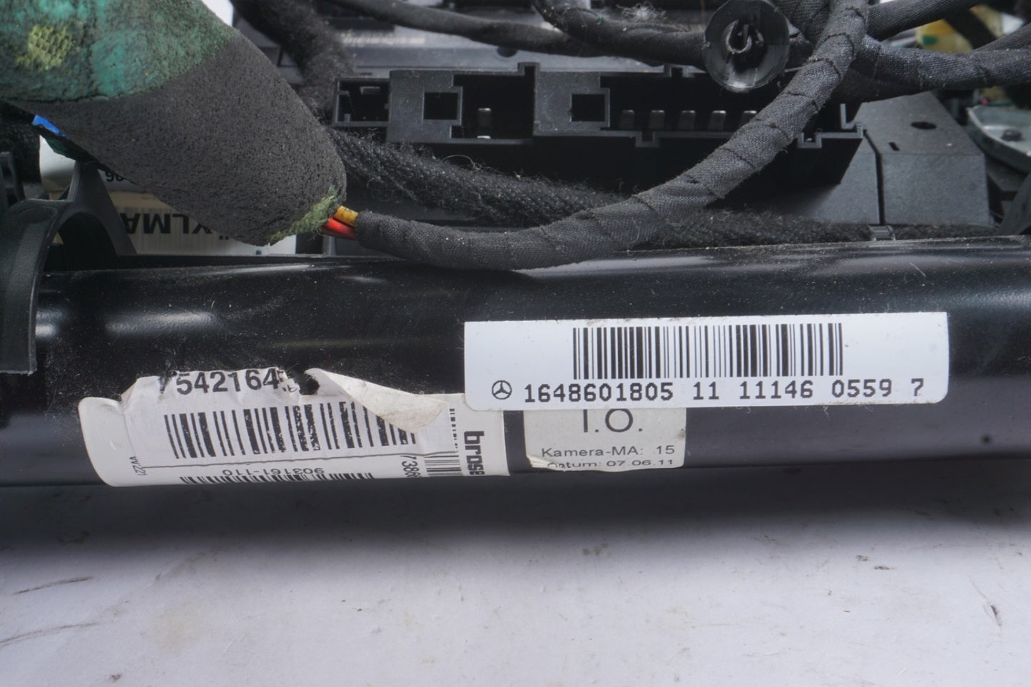 07-13 Mercedes W221 S63 AMG S550 Front Right Seat Rail Track Frame w/Motors OEM