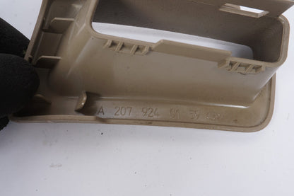 11 - 17 Mercedes E350 E550 Convertible Rear Seat Belt Guide Left 2079240159 OEM