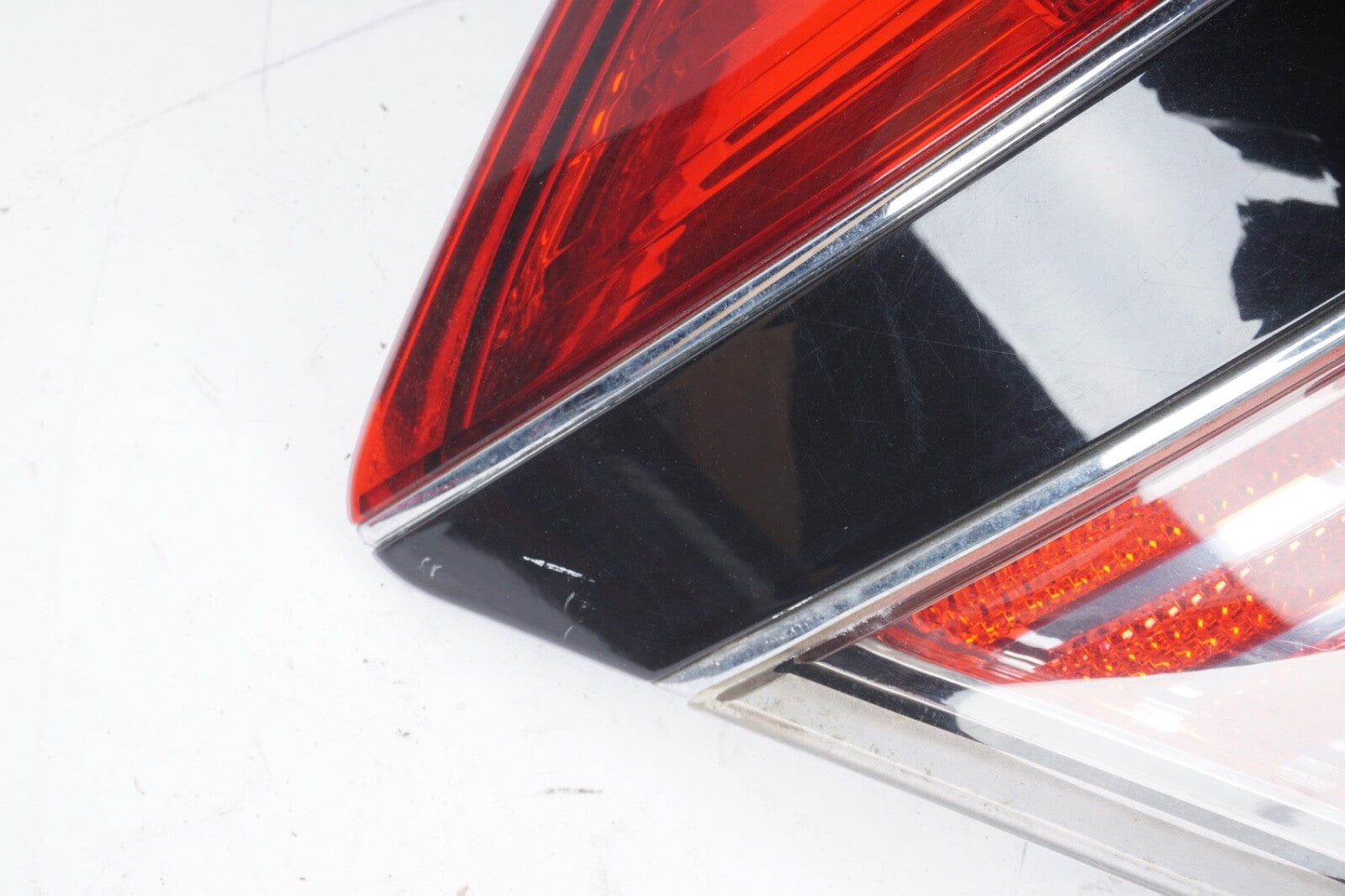 07-09 Mercedes W221 S550 S63 AMG Left Driver Side Tail Light Lamp Black OEM