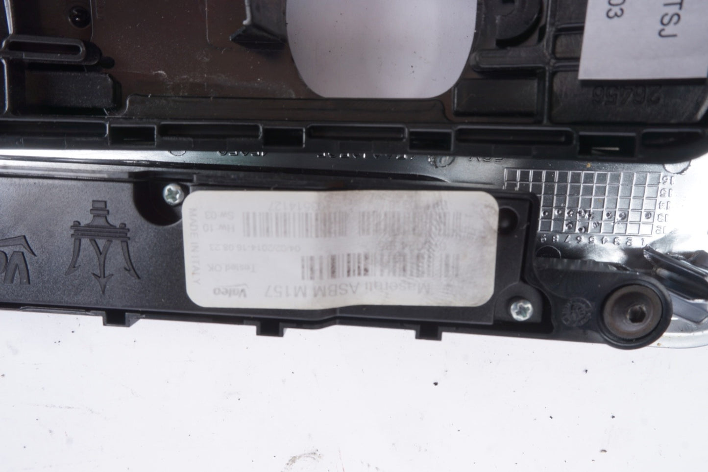 2014 - 2019 MASERATI GHIBLI CENTER CONSOLE SHIFTER TRIM COVER BEZEL PANEL OEM