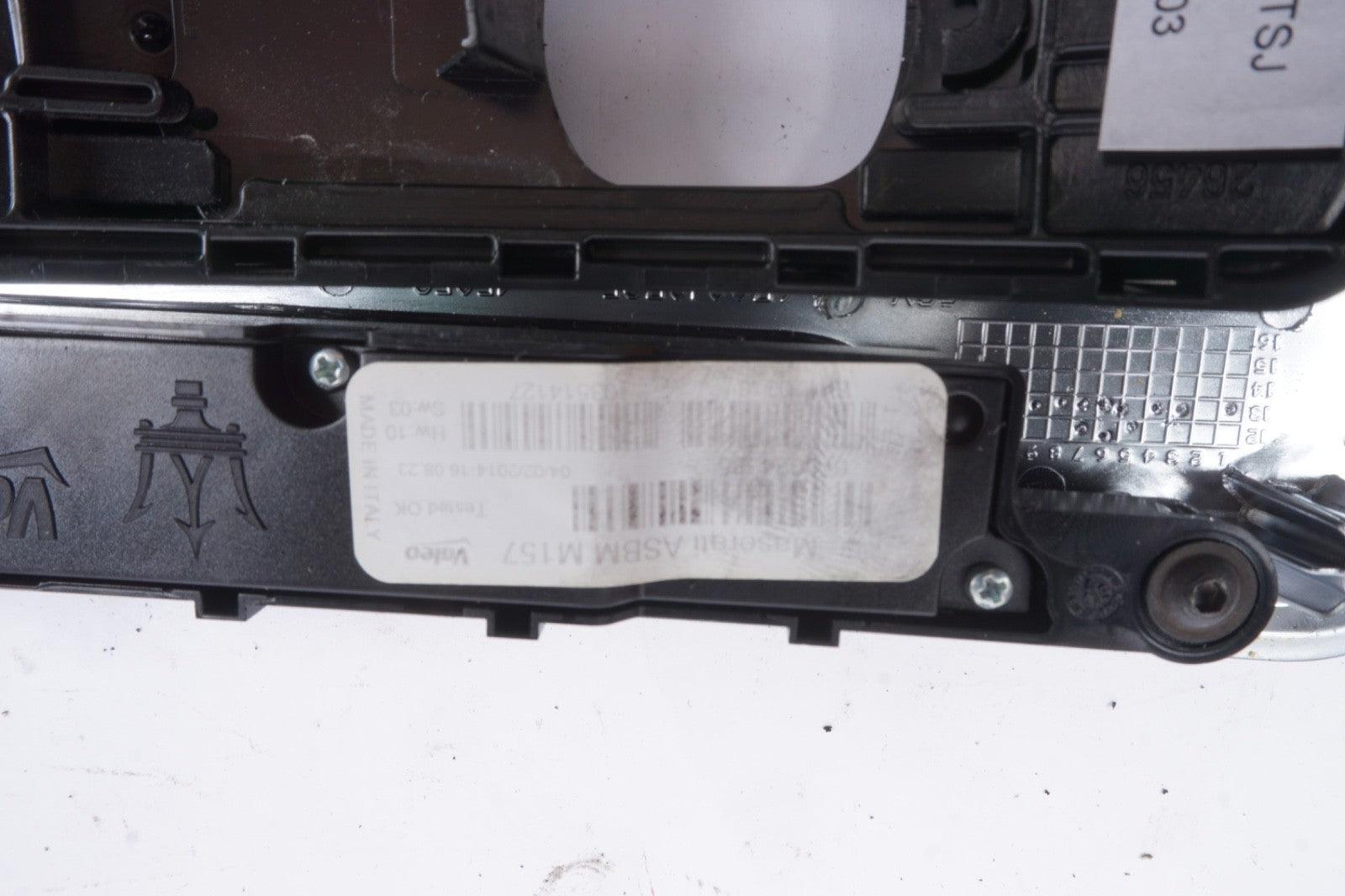 2014 - 2019 MASERATI GHIBLI CENTER CONSOLE SHIFTER TRIM COVER BEZEL PANEL OEM