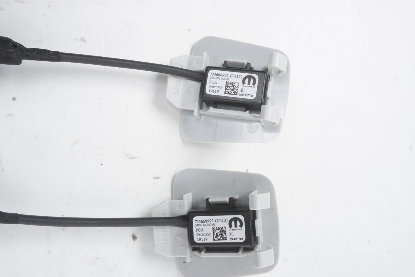 2015-2023 Jeep Renegade Handsfree Overhead Microphone Set Of 2 OEM