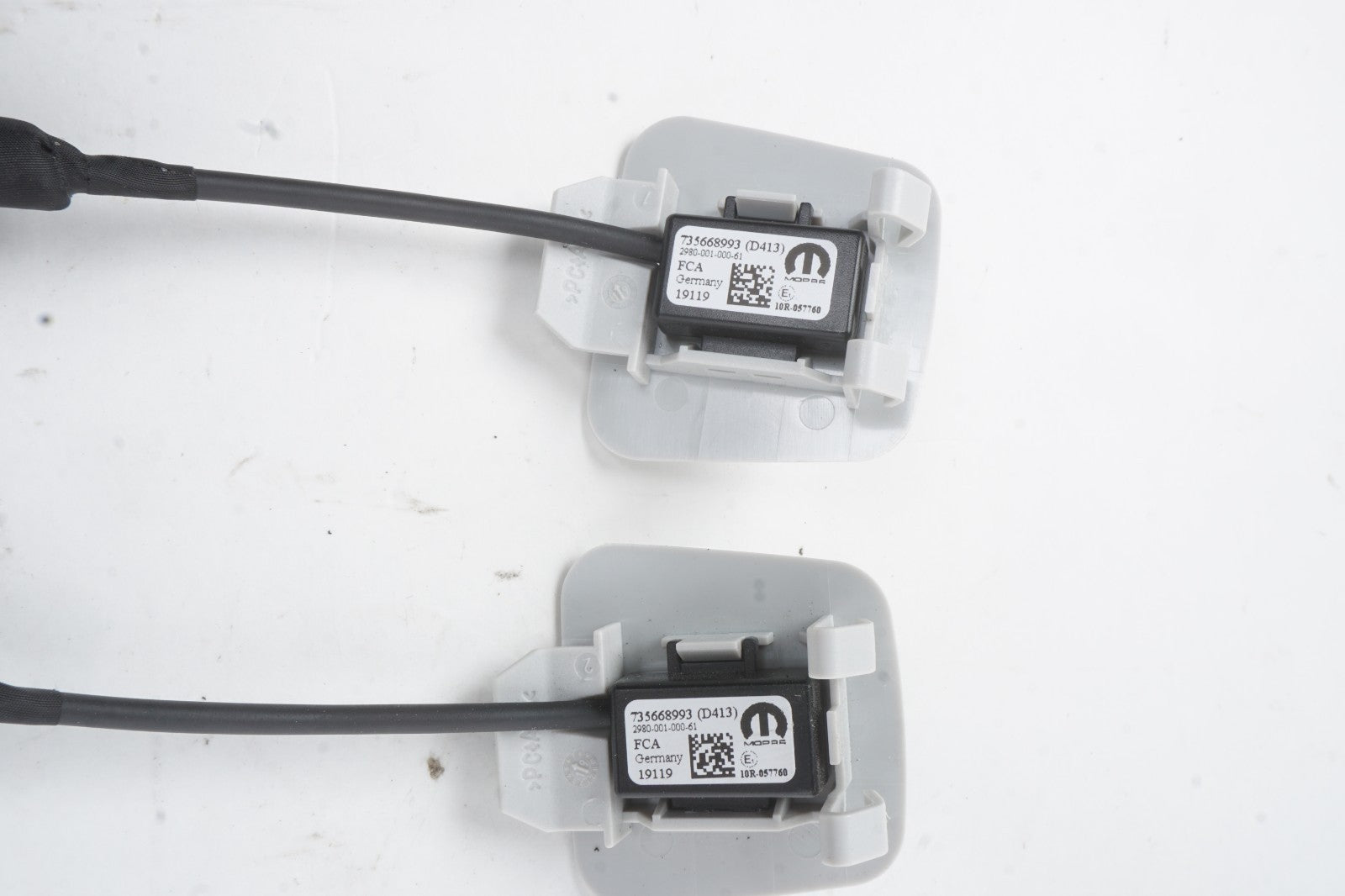 2015-2023 Jeep Renegade Handsfree Overhead Microphone Set Of 2 OEM