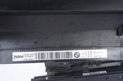 12-16 BMW 228I 328i 428I MAIN RADIATOR LEFT RIGHT UPPER FRAME MOUNT BRACKET SET