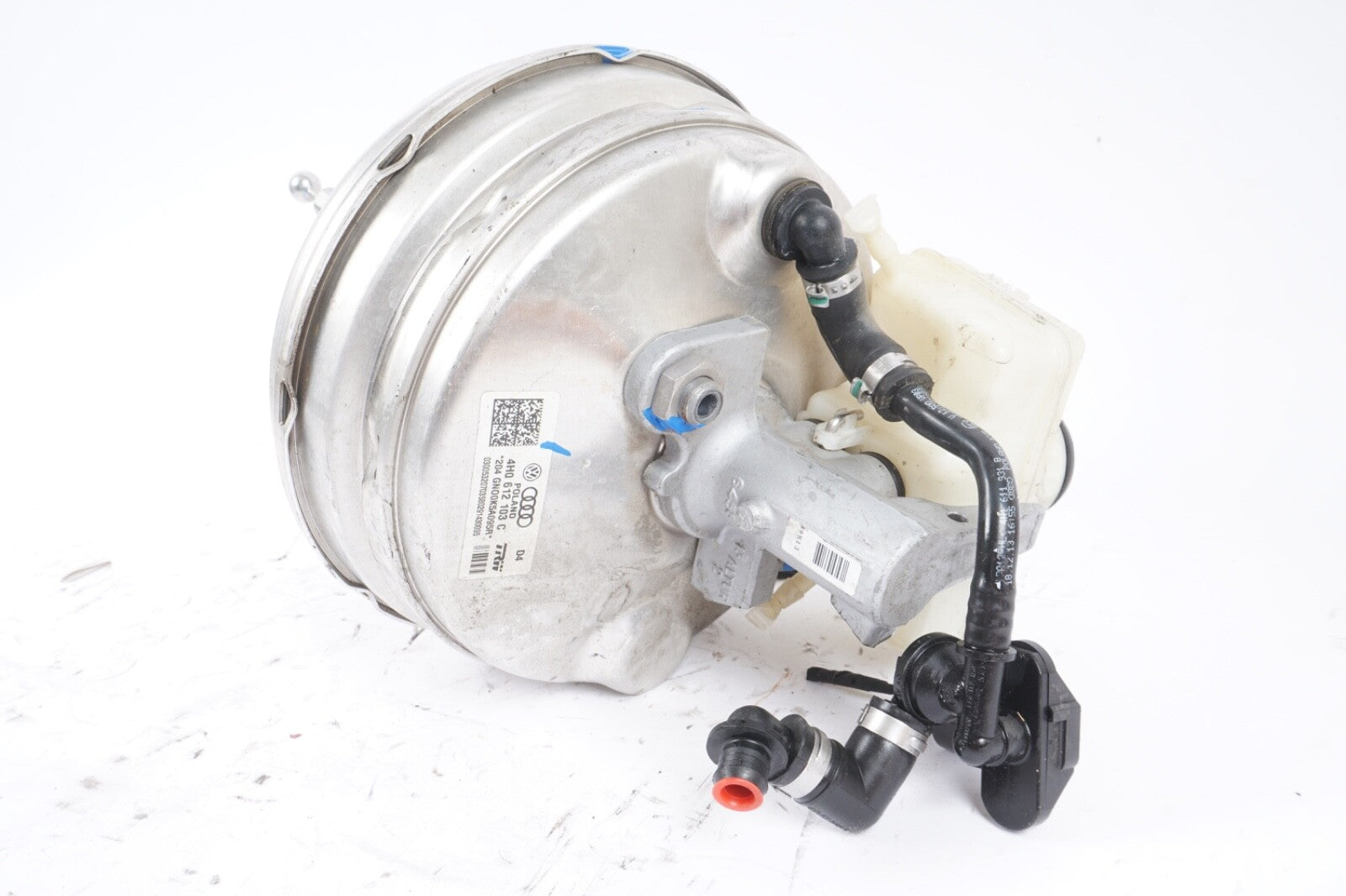 2011-2018 AUDI A8 D4 POWER BRAKE BOOSTER WITH MASTER CYLINDER 4H0612103C OEM 