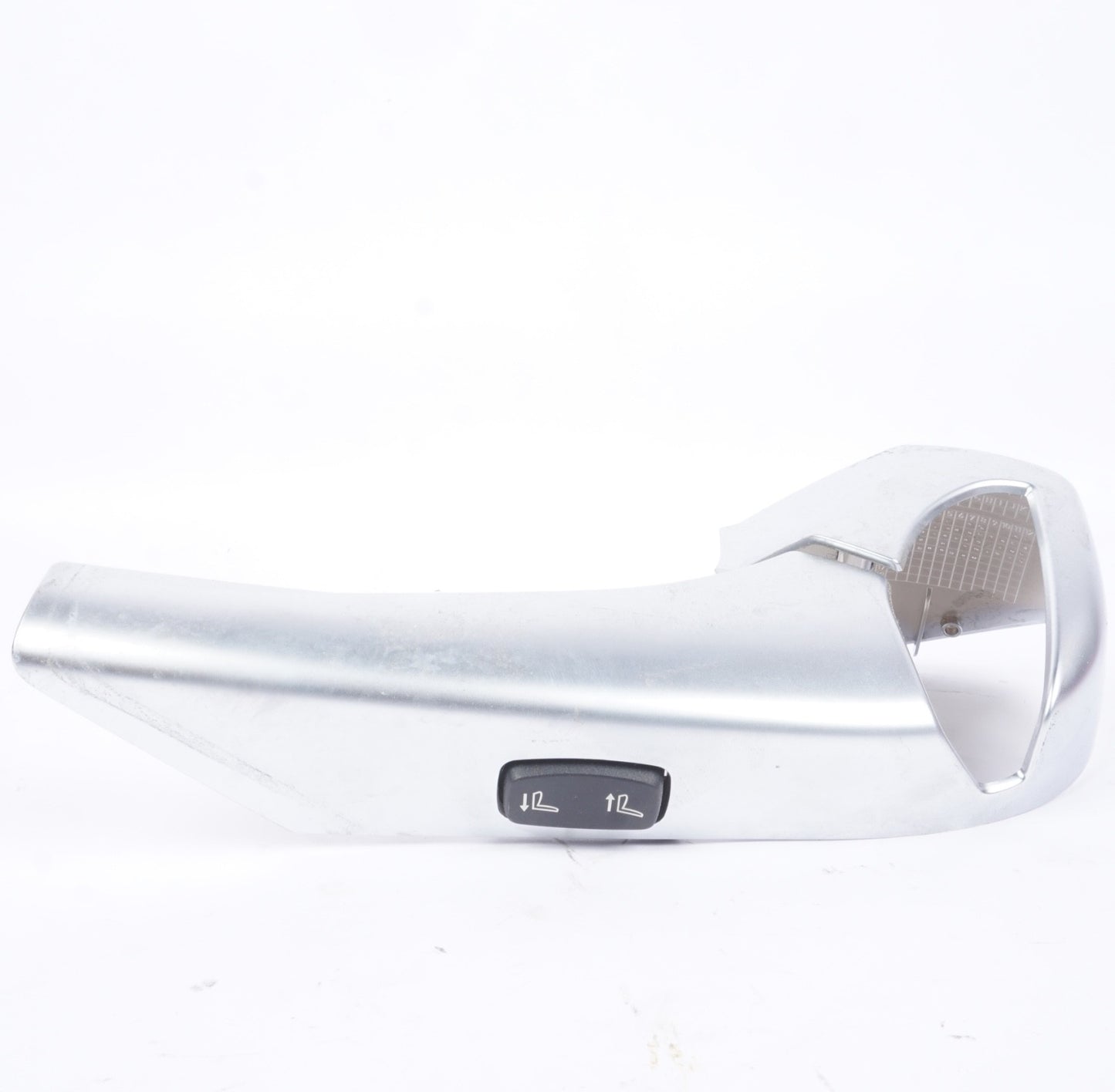 12-18 BMW 650i 640i F13 FRONT LEFT SIDE SEAT BEZEL COVER TRIM & HEAT SWITCH OEM