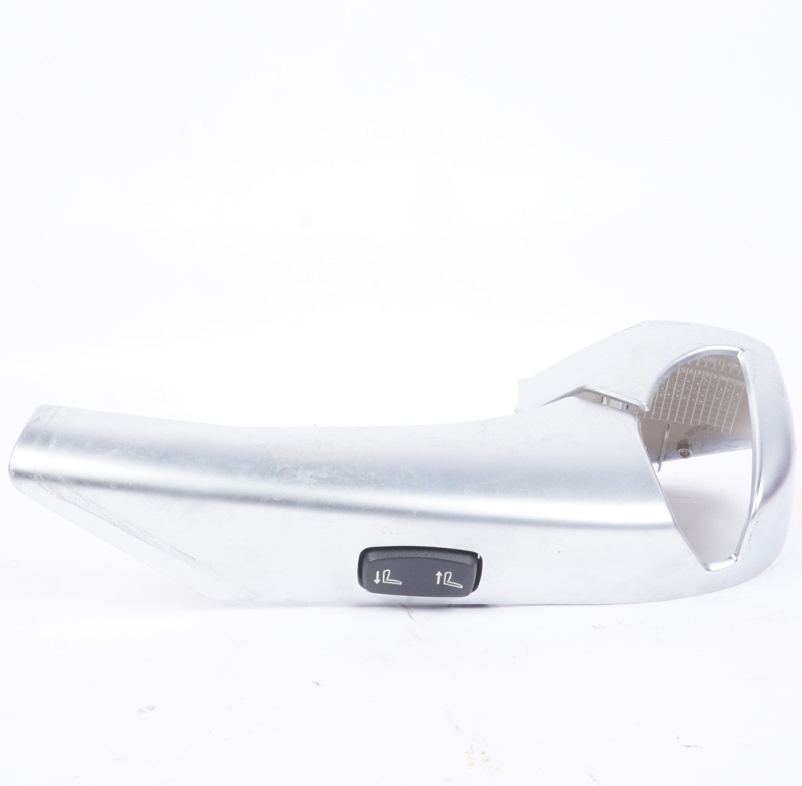 12-18 BMW 650i 640i F13 FRONT LEFT SIDE SEAT BEZEL COVER TRIM & HEAT SWITCH OEM