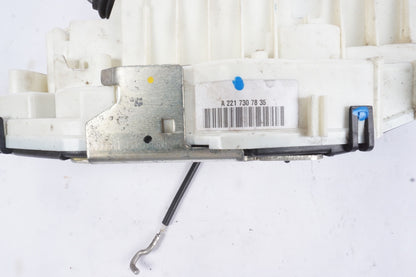 07-13 Mercedes W221 S550 S400 Rear Right Door Lock Latch Actuator Keyless Go OEM