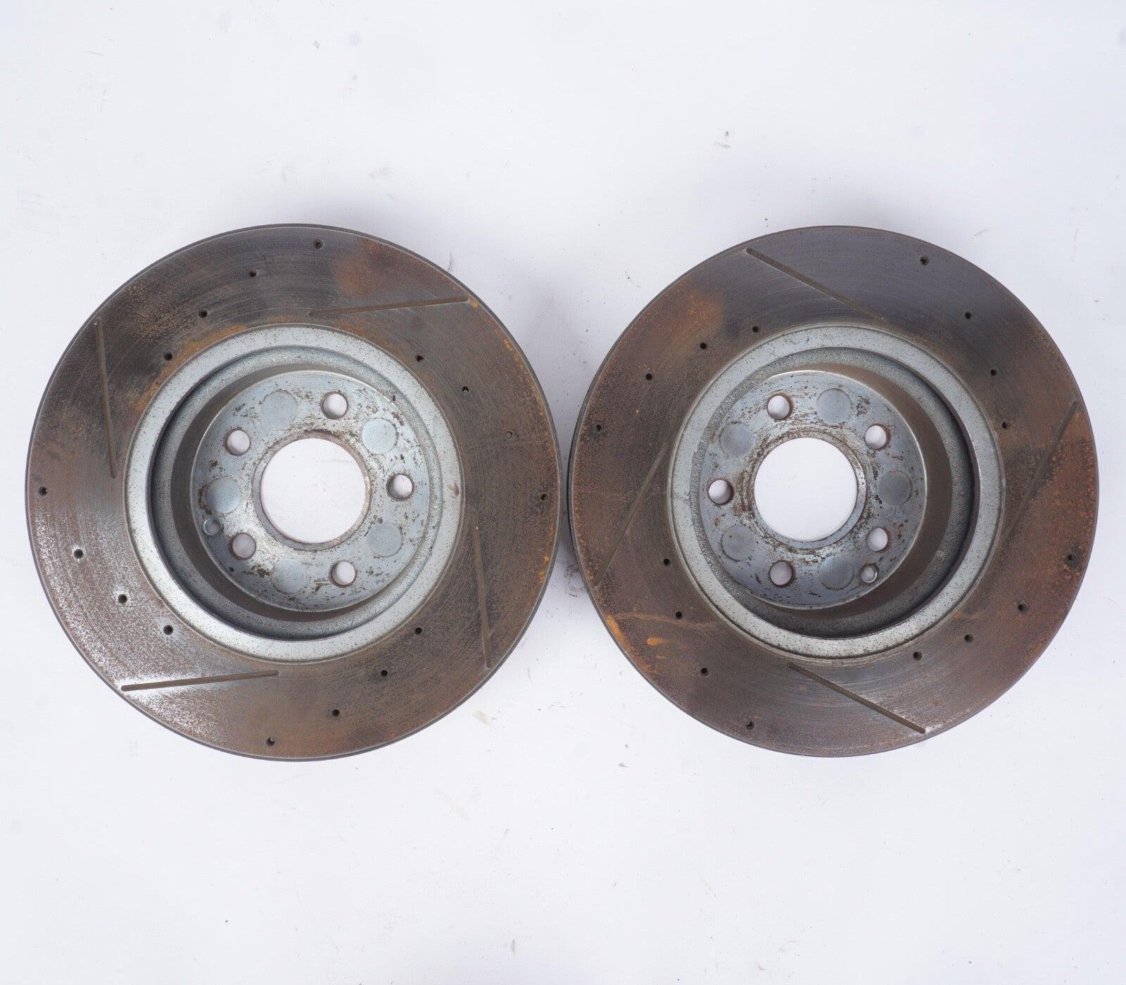 03-06 Mercedes R230 SL500 SL600 Front Left & Right Brake Rotors Disc OEM