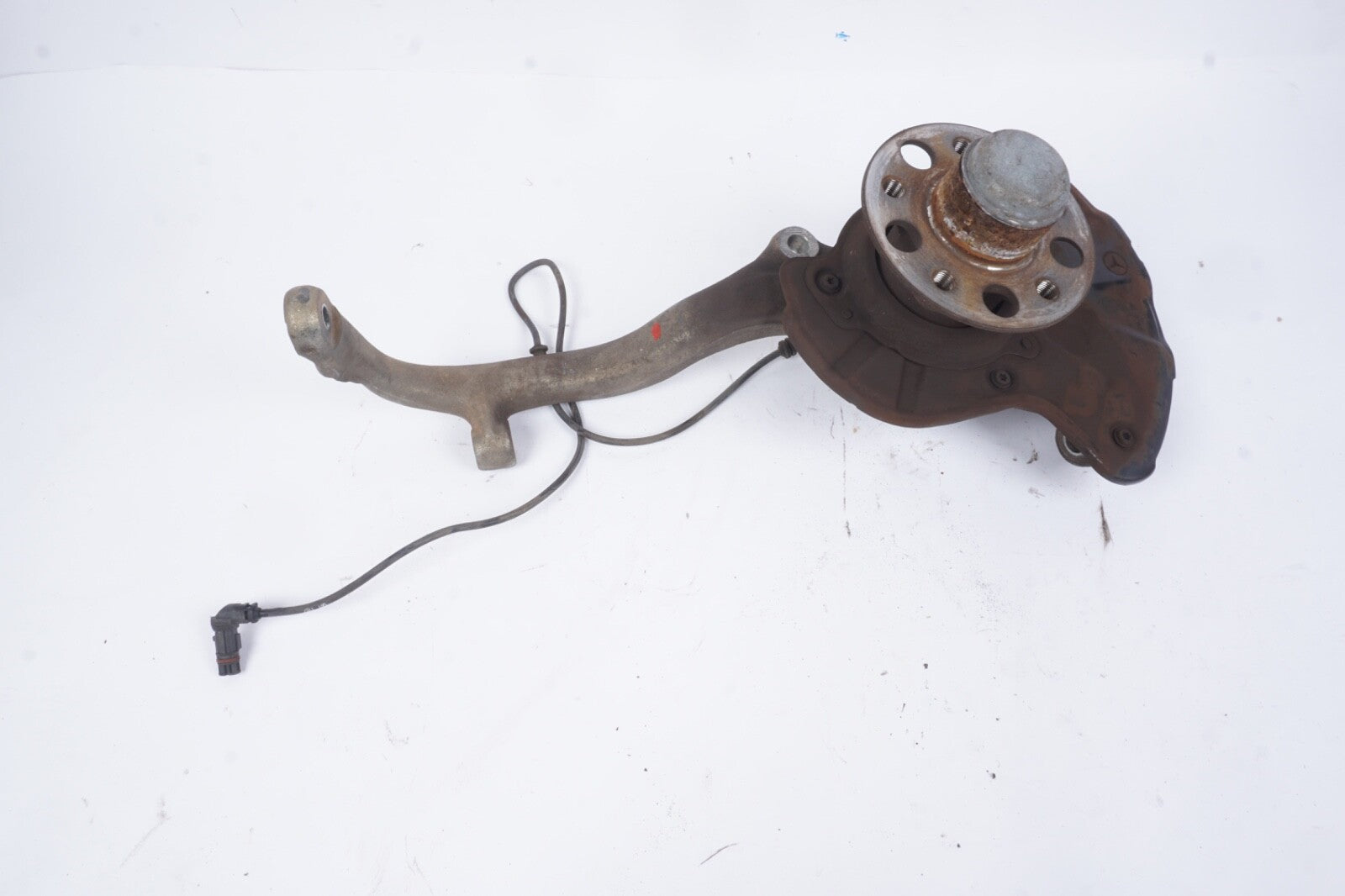 07-14 Mercedes W221 S400 CL550 Front Left Wheel Carrier Spindle Knuckle Hub OEM