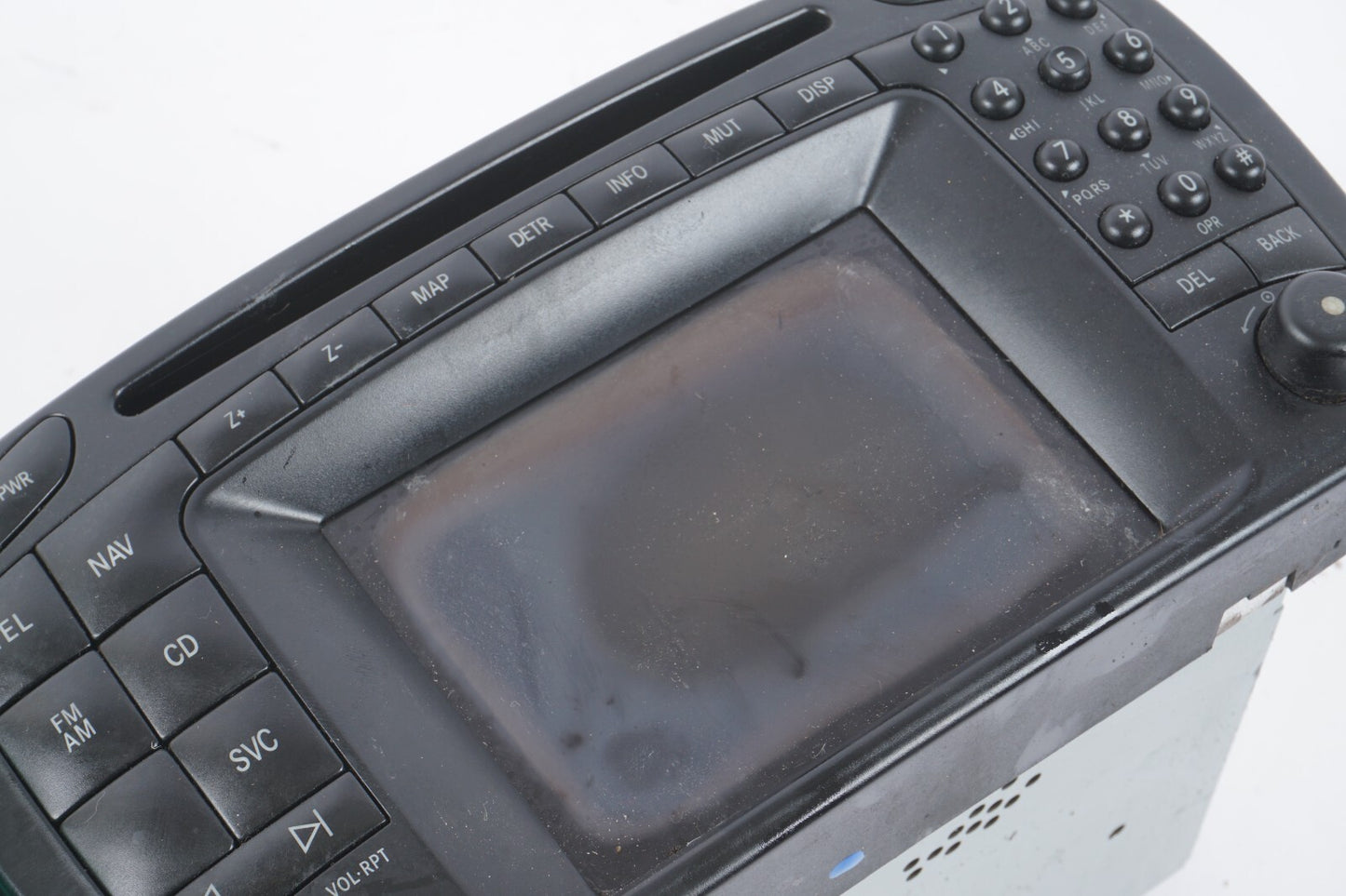 03-06 Mercedes R230 SL500 DISPLAY NAVIGATION RADIO *SCREEN DAMAGED*FOR PARTS*