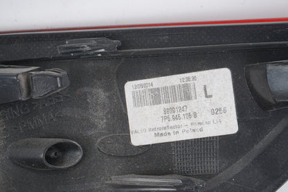 2011-2014 PORSCHE CAYENNE REAR LEFT DRIVER SIDE LOWER BUMPER REFLECTOR OEM