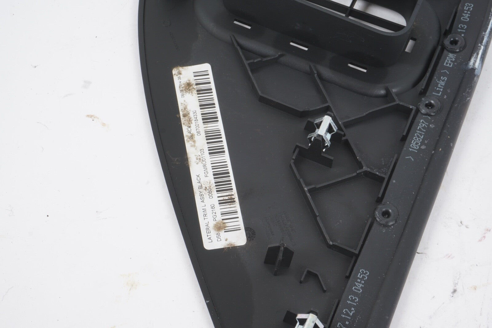 14-20 Maserati Ghibli Front Dash Left Right Side End Cap Trim Cover Pair
