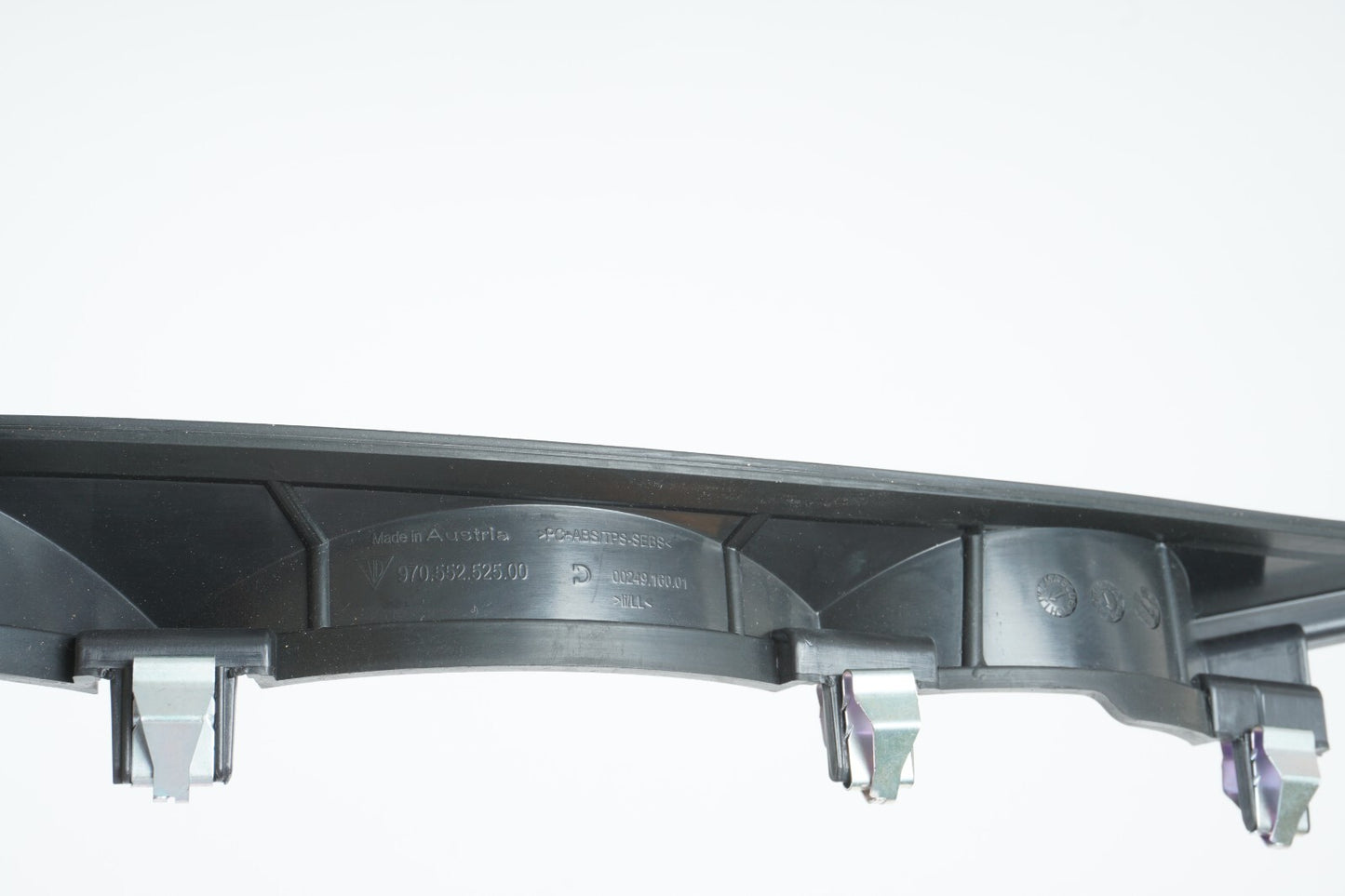 10 - 16 PORSCHE PANAMERA SPEEDOMETER CLUSTER TRIM COVER SET  OEM