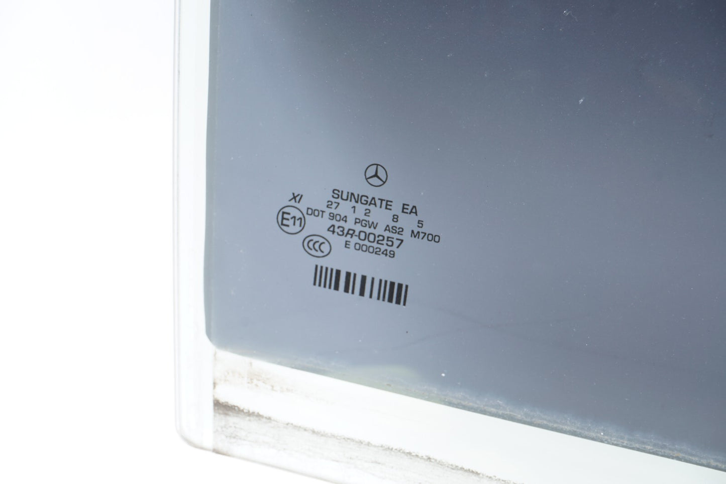 2014-2020 MERCEDES S550 S560 W222 Rear Right Passenge Side Door Window Glass OEM