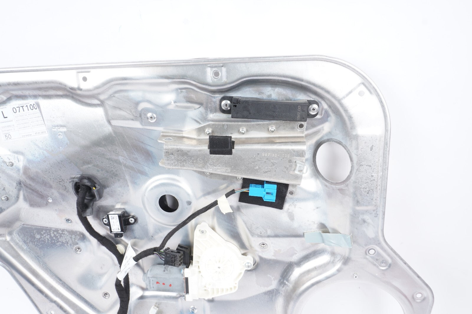 07-13 Mercedes S550 S400 Rear Left Driver Side Window Regulator & Motor OEM