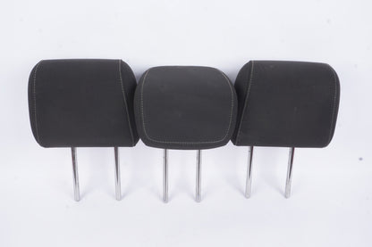 2015 - 2018 FORD FOCUS SEDAN REAR CENTER LEFT RIGHT  SEAT HEADREST SET OEM
