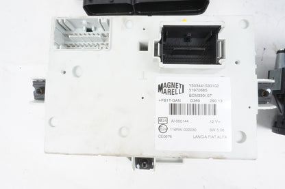 2014 2015 Fiat 500L Ignition Set Key Lock Module OEM