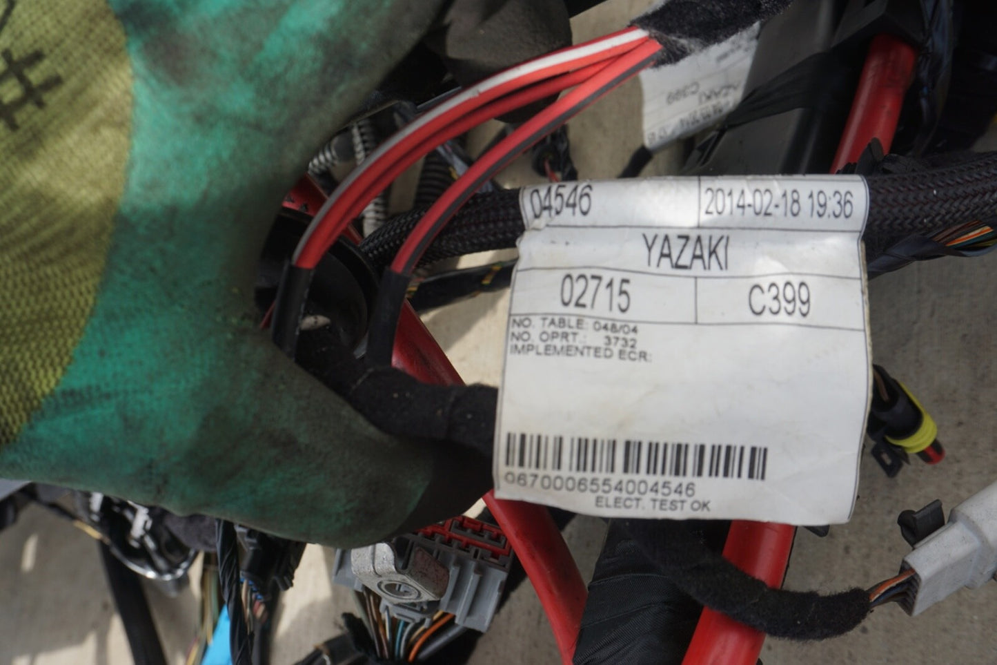 2014 - 2016 MASERATI GHIBLI MAIN BODY FLOOR WIRE WIRING HARNESS OEM