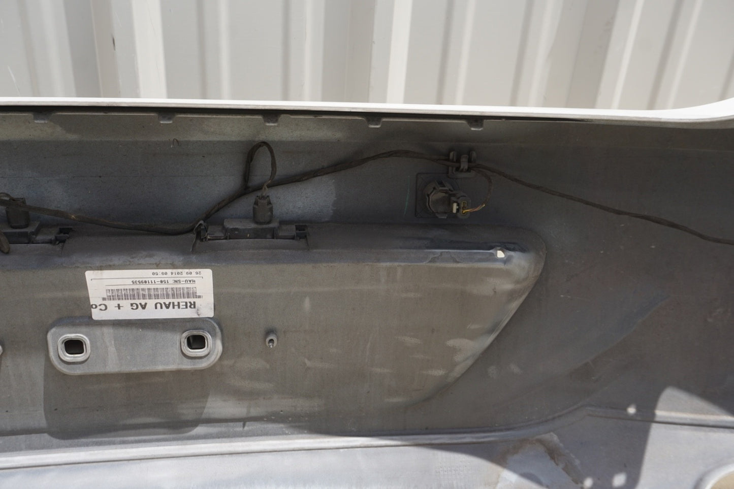 2012 - 2018 BMW 640i F06 REAR BUMPER COVER W/ PDC SENSORS OEM