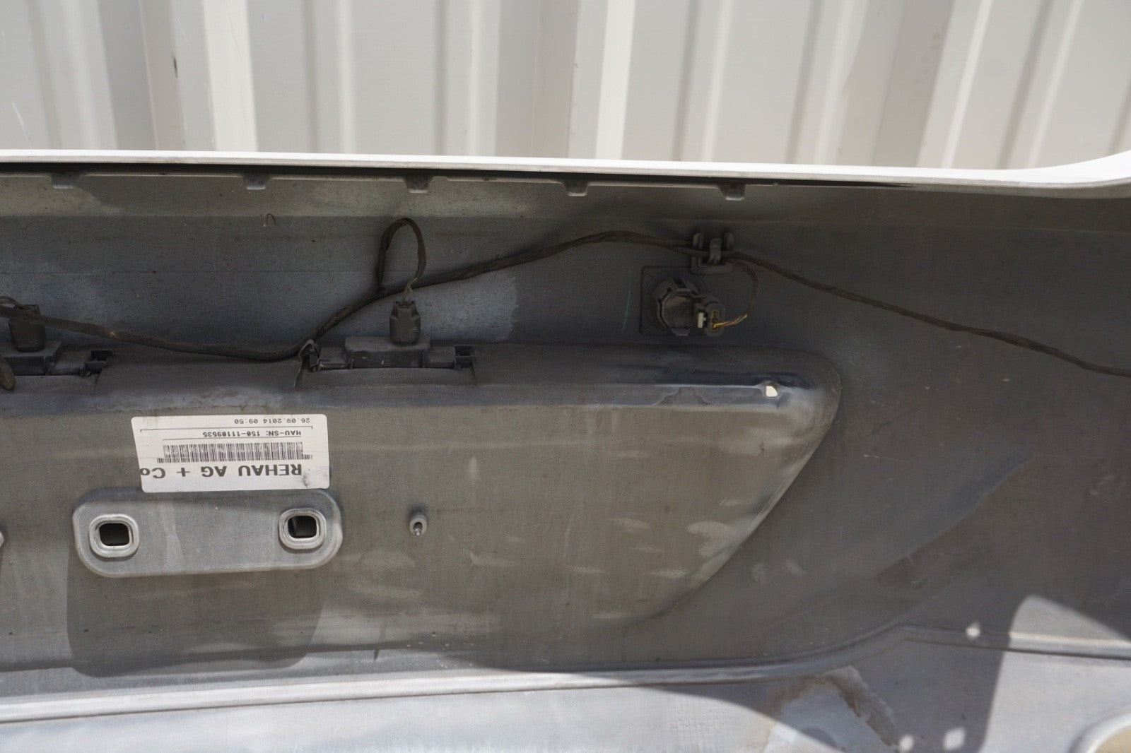 2012 - 2018 BMW 640i F06 REAR BUMPER COVER W/ PDC SENSORS OEM