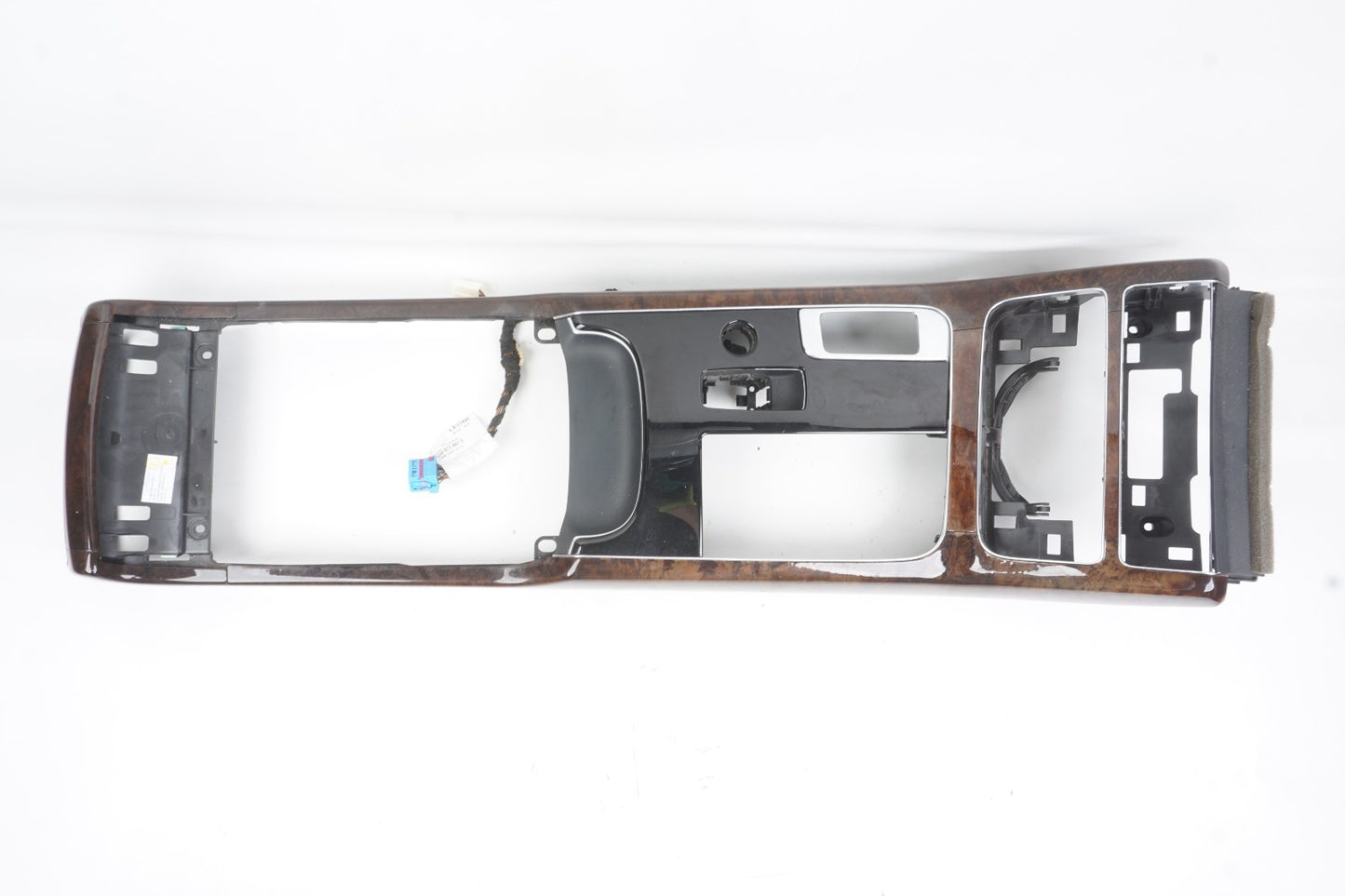 2011-2017 Audi D4 A8 A8L Center Console Top Wood Bezel Trim Cover Panel OEM