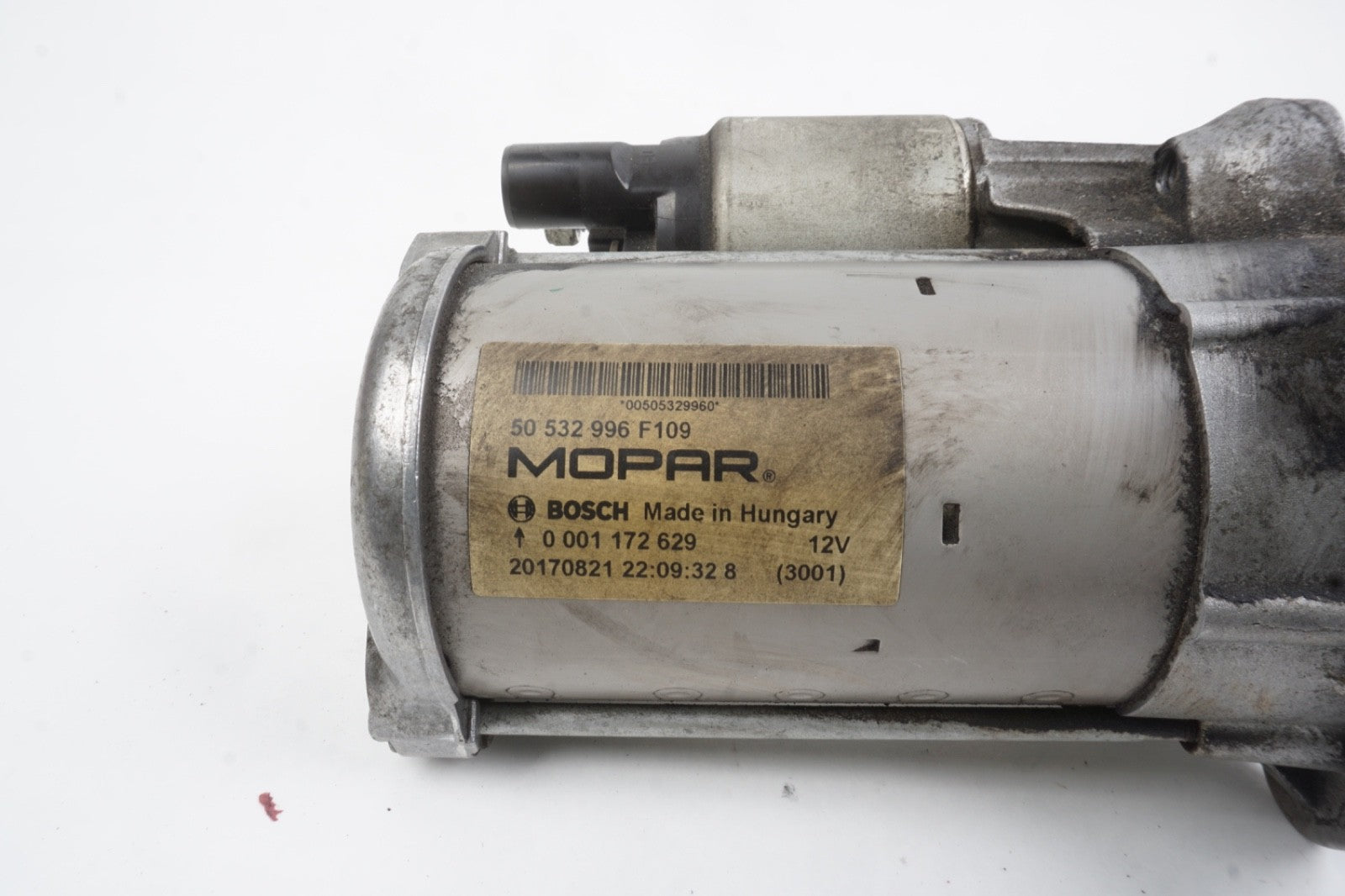 17-24 Alfa Romeo Giulia Stelvio Engine Starter Motor 50532996 OEM