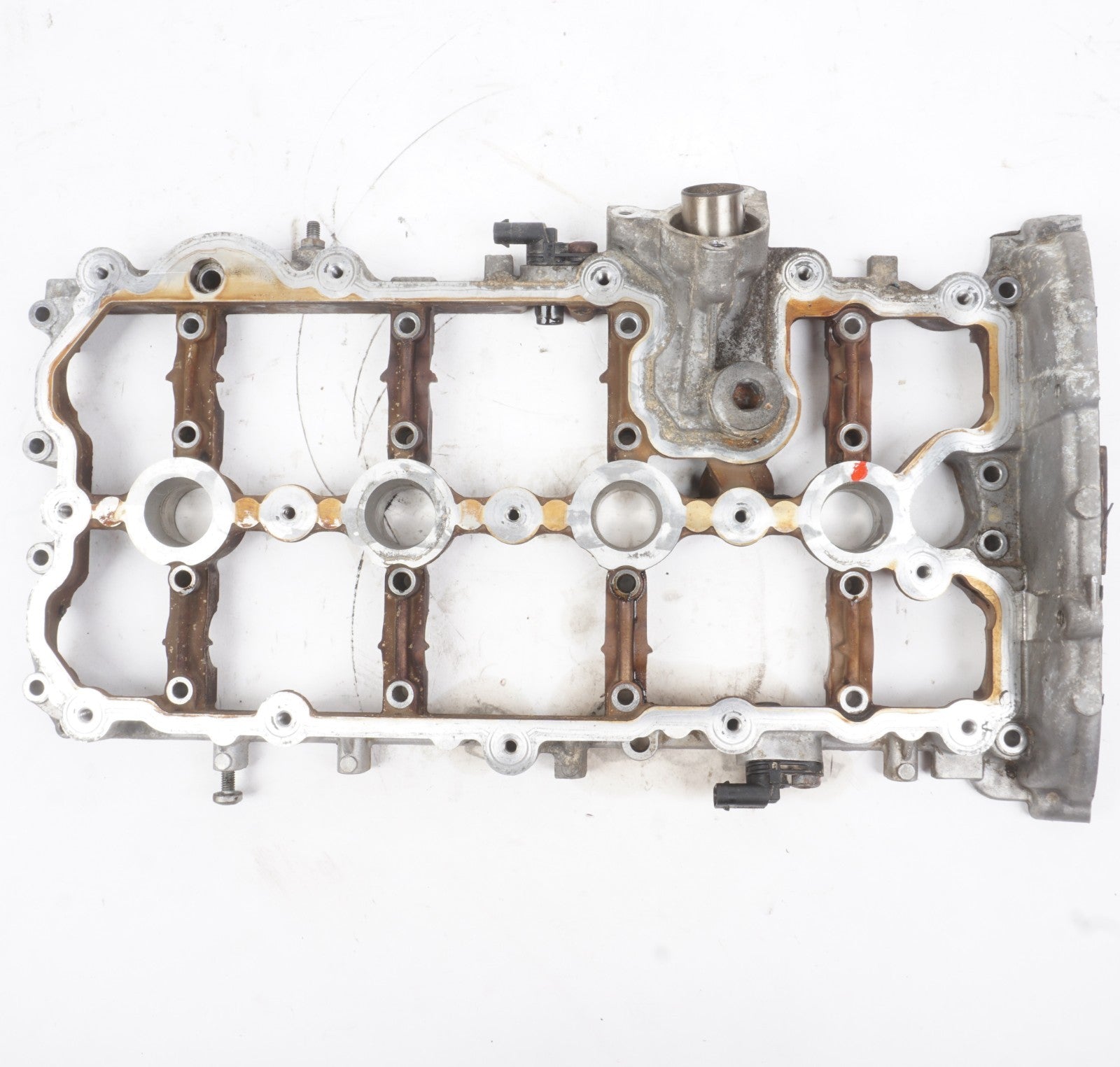 2007-2009 Audi A6 A8 4.2L Left Driver Engine Cylinder Head Camshaft Cover OEM