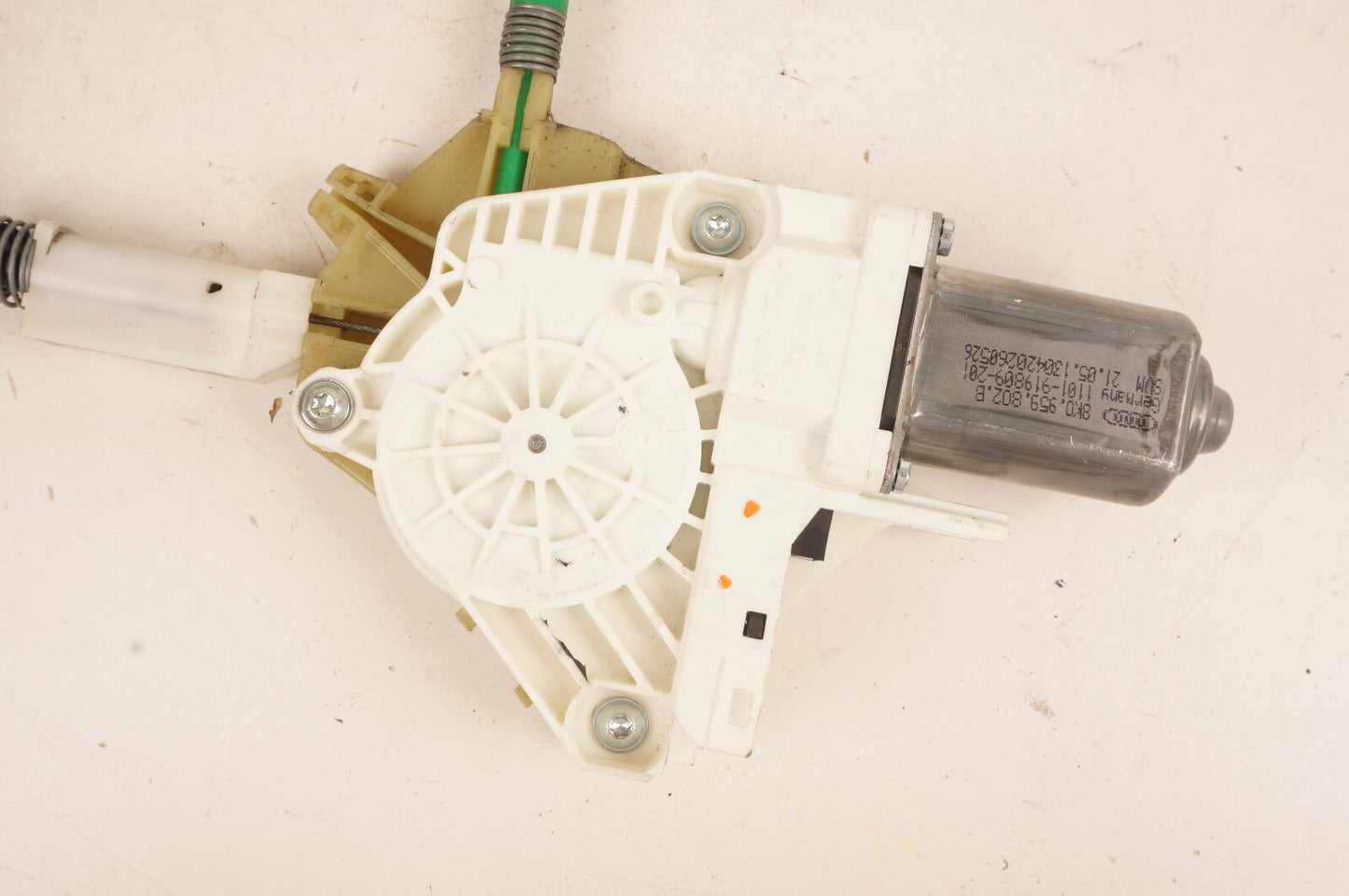 12-17 AUDI 4G A7 FRONT RIGHT PASS SIDE WINDOW REGULATOR w/ MOTOR 8K0959802B OEM